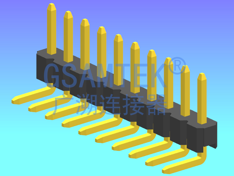 單排90度排針PH2.00 H2.0 W2.0