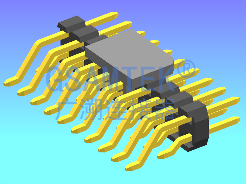 雙排H-SMT排針PH2.00 H2.0 W4.0