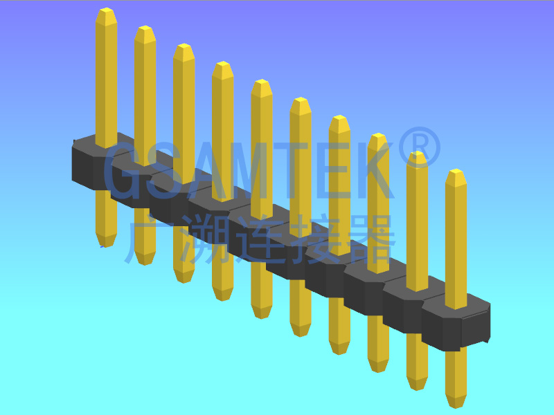 單排180度排針 PH2.54 H1.5 W2.5