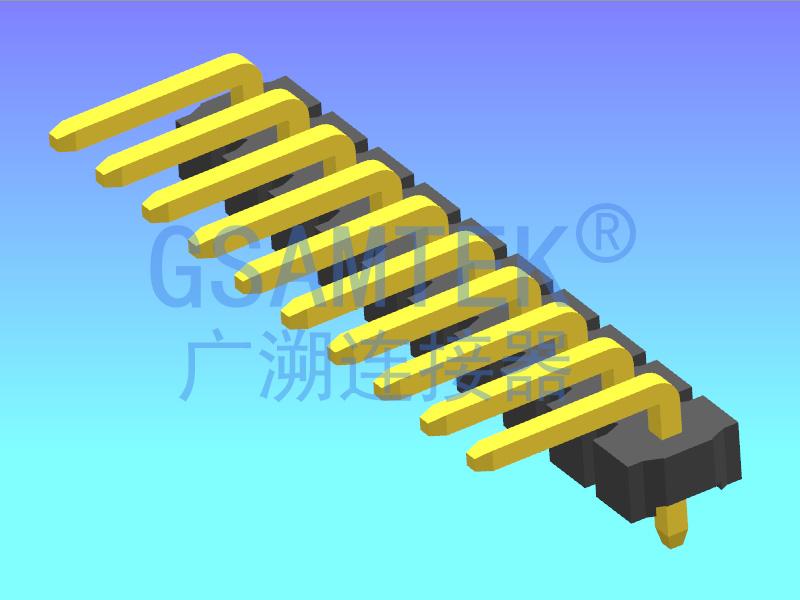 單排90度排針 PH3.96 H3.2 W6.3